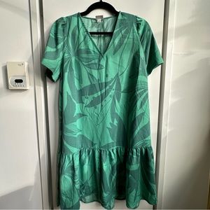 A New Day Green Shift Dress